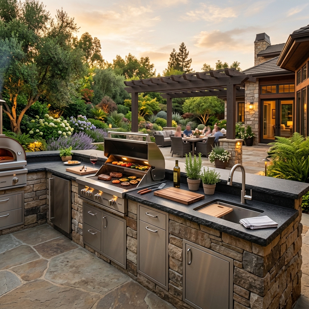Patagonia Granite Outdoor Bar