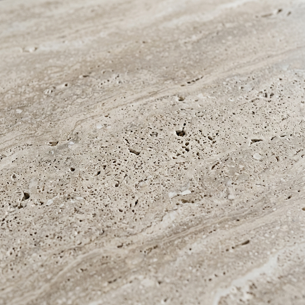 Silver Travertine Slab